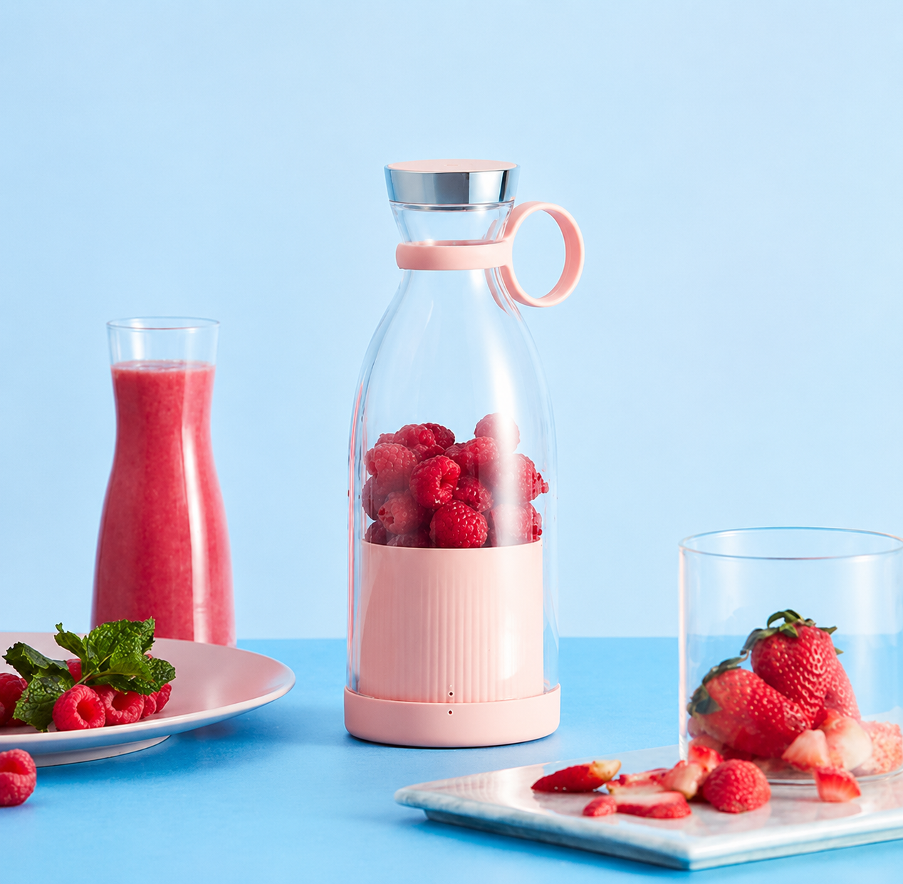Fresh Juice Blender Household Vegetables And Fruits Multi-functional Household Charging