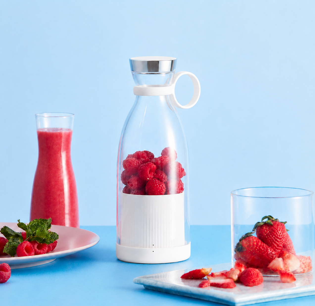 Fresh Juice Blender Household Vegetables And Fruits Multi-functional Household Charging
